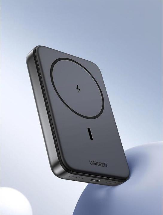 Produktbild Ugreen 10000mah Magnetic Wireless Power Bank Space Grey Powerbank - Gr - 10000 mAh (10000 mAh, 20 W, 20 Wh)