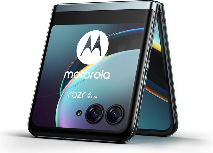 Productafbeelding Motorola Razr 40 Ultra (256 GB, IJsblauw, 6.90", SIM + eSIM, 12 Mpx, 5G)