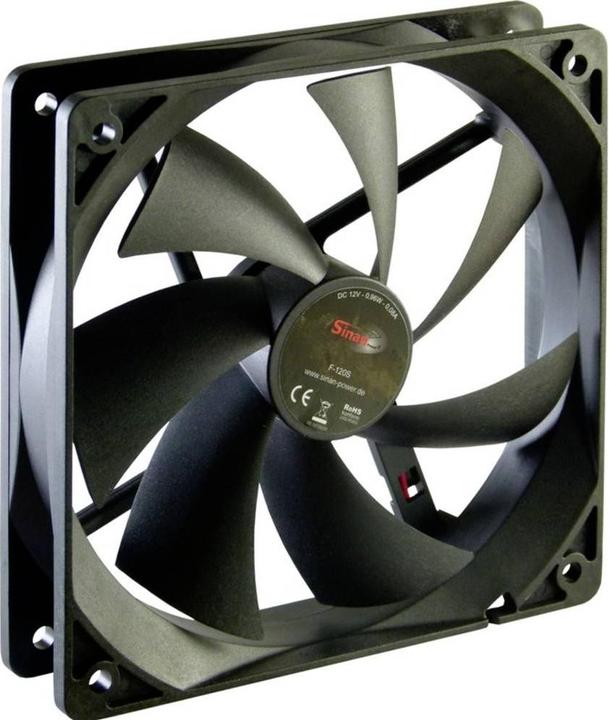 Actual product image Intertech Sinan F120-S 120mm case fan (120 mm, 1 x)