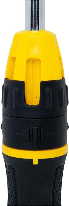 Productafbeelding Stanley Bit schroevendraaier+20 bits ratel (vierkant, Phillipps kruissleuf (PH), Gleuf)