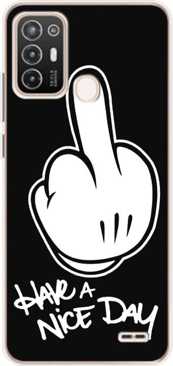 Produktbild König Design Hülle Handy Schutz für ZTE Blade A52 Case Cover Tasche Bumper Etuis Backcover (ZTE Blade A52)
