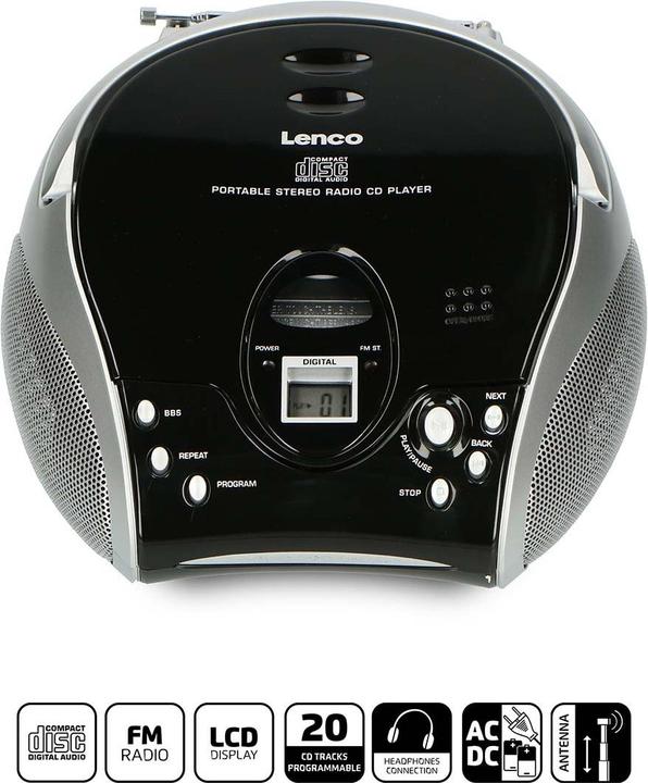 Actual product image Lenco SCD-24 (VHF, Bluetooth)