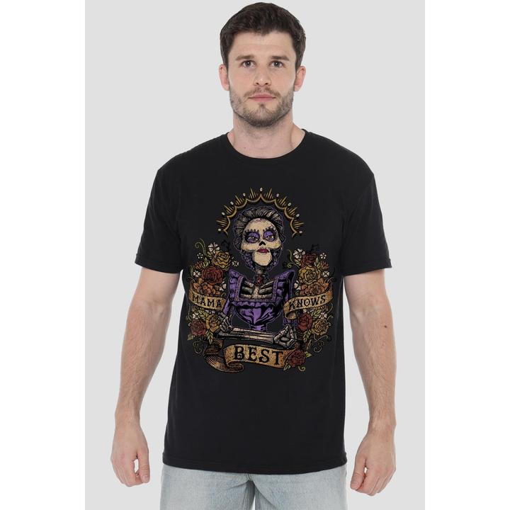 Actual product image La Maison du Coco Mens Mama Knows Best Imelda T-Shirt (XXL)