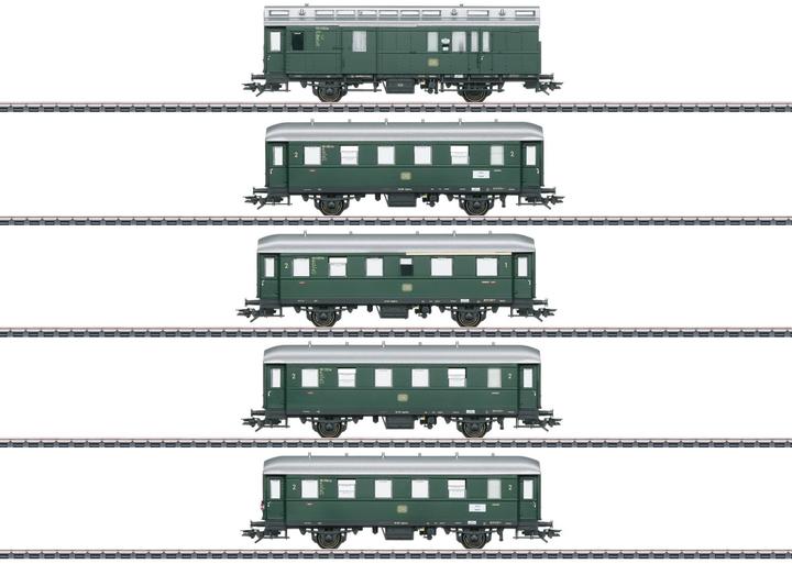 Immagine prodotto Märklin 43353 H0 Set di 5 carrozze passeggeri DB, MHI (Traccia H0)