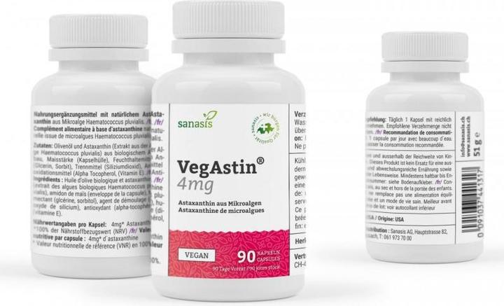 Immagine prodotto Sanasis VegAstin Caps (300 Pezzo/i, Pillole, 185 g)