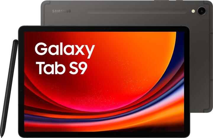 Actual product image Samsung Galaxy Tab S9 WiFi (WLAN only, 11", 128 GB, Graphite grey)