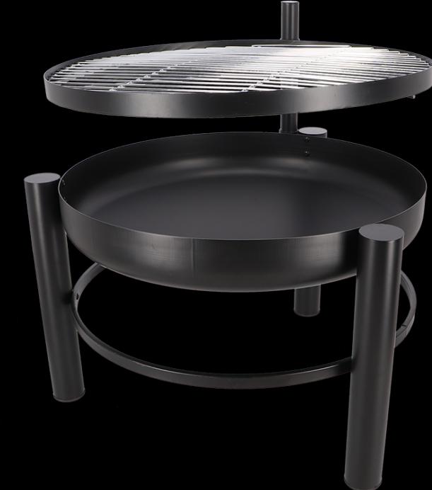 Image du produit Esschert Design Feuerschale mit Grill L (66 cm)