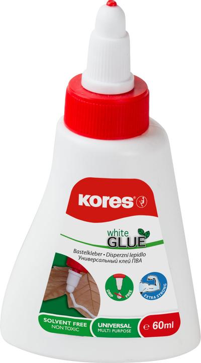 Image du produit Kores colle blanche (60 g, 60 ml)