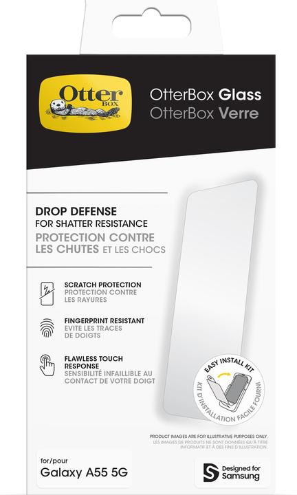 Actual product image OtterBox Screen Protector Glass (1 Piece, Samsung Galaxy A35)