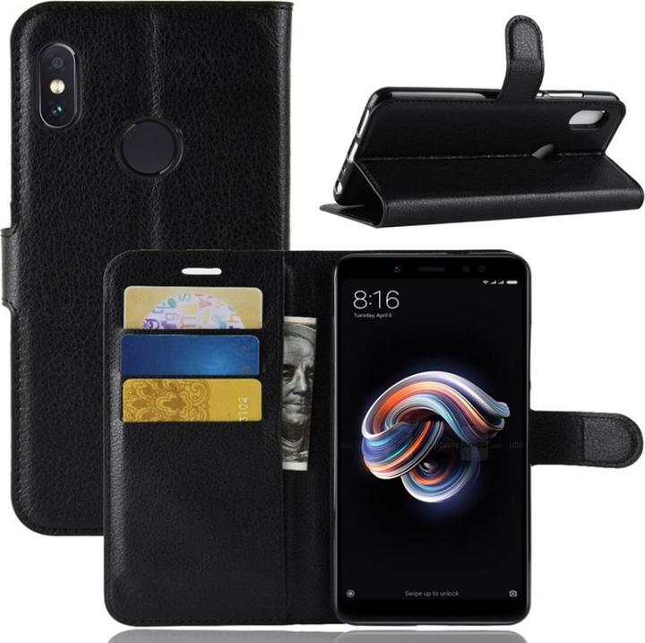 Actual product image Screenguard Xiaomi Redmi Note 5 Leather Guard Leather Case (Xiaomi Redmi Note 5)