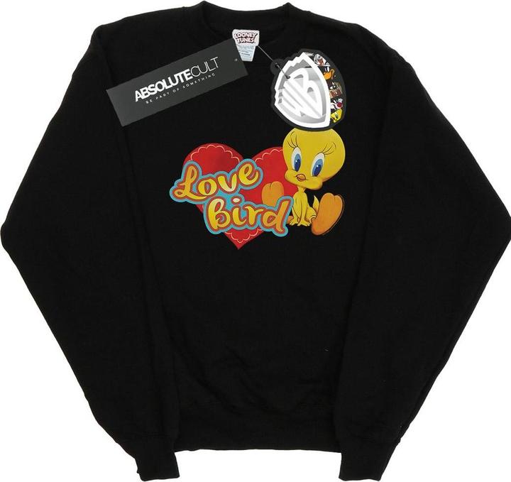 Actual product image Looney Tunes Womens/Ladies Tweety Pie Valentine's Day Love Bird Sweatshirt (L)