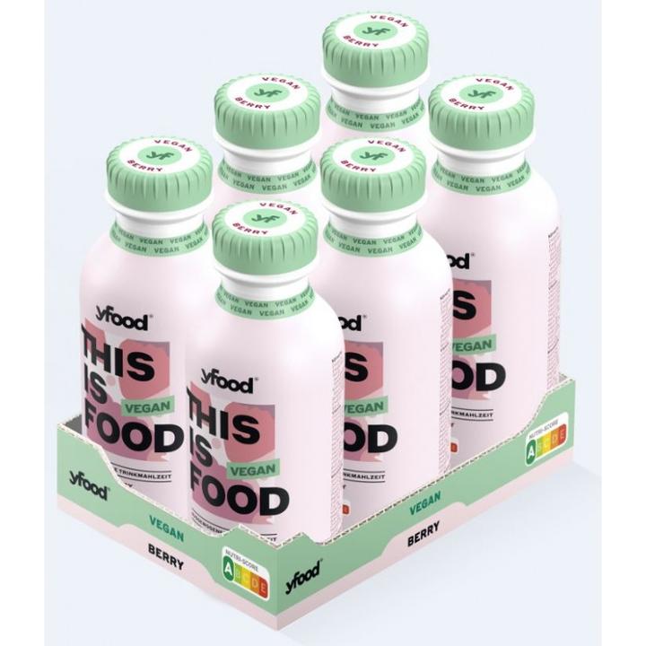 Image du produit YFood Berry végétalien (Baies, 6 x)