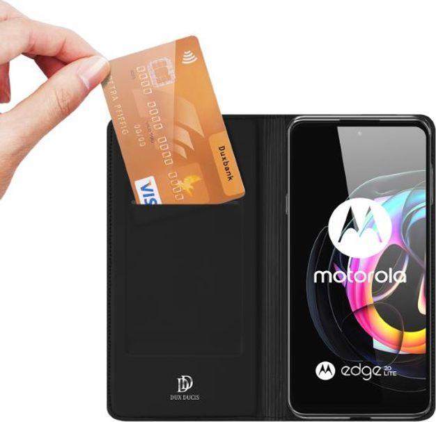 Produktbild Dux Ducis Skin Pro Series Bookcover (Motorola Edge 20 Lite)