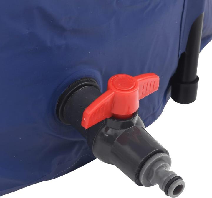 Actual product image VidaXL Water tank with tap Foldable 750 L PVC (750 l)