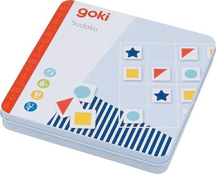 Produktbild Goki Sudoku, 36 Magnete, 25 Vorlagekarten (Deutsch)