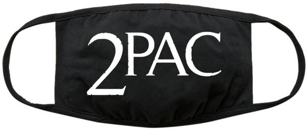 Rock Off Tupac Face Mask: Logo