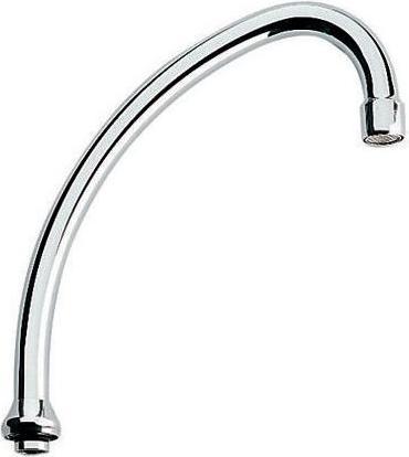 Produktbild Grohe Rohrauslauf 5 Stück Ausladung 185mm chrom