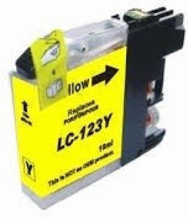 Actual product image Huismerk Compatible Brother lc-123 ink cartridge magenta standard capacity 600 pages