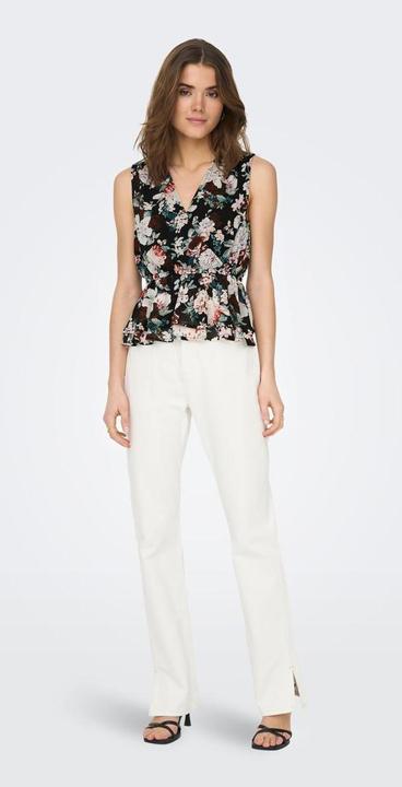 Actual product image Only Wrap Effect Peplum Top (S)