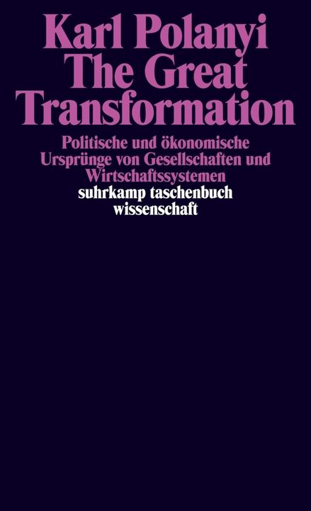 Immagine prodotto The Great Transformation (Tedesco, Charles Polanyi, 1973)