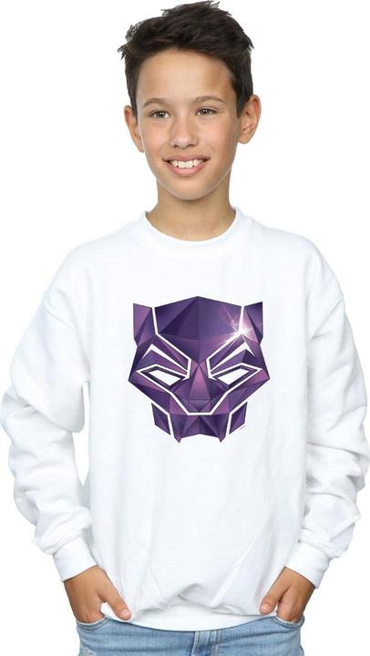 Produktbild Avengers Infinity War Black Panther Geometric Sweatshirt Jungen (152, 158)