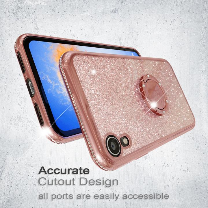 Immagine prodotto Nalia Anello di copertura glitter (Apple iPhone XR)