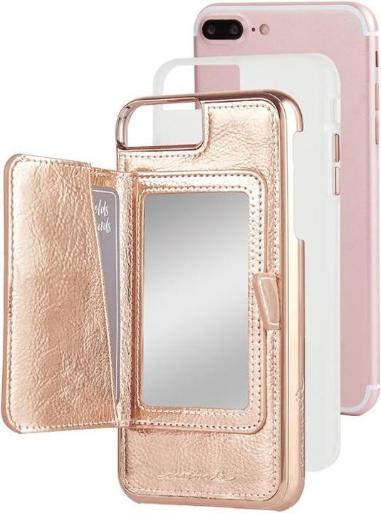 Actual product image Case-Mate Compact Mirror rose gold