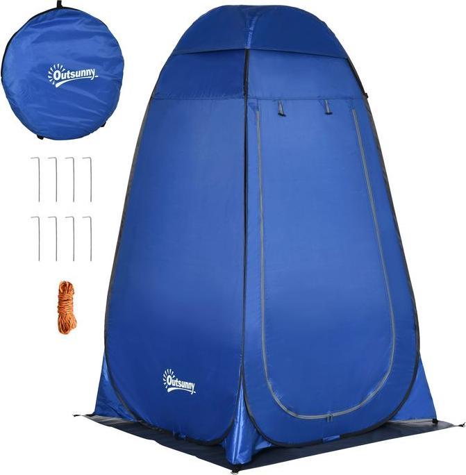 Immagine prodotto Swisshandel24 Tenda pop up Tenda da doccia Tenda da toilette da campeggio con borsa da trasporto Toilette mobile (Tenda gonfiabile)