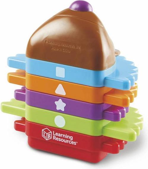 Actual product image Learning Resources Rainbow hedgehog sorter moulds