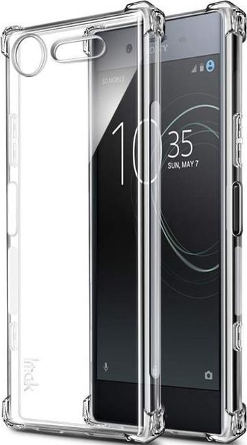 Actual product image Imak Anti-Shock plastic cover including protective film (Sony Xperia XZ1)