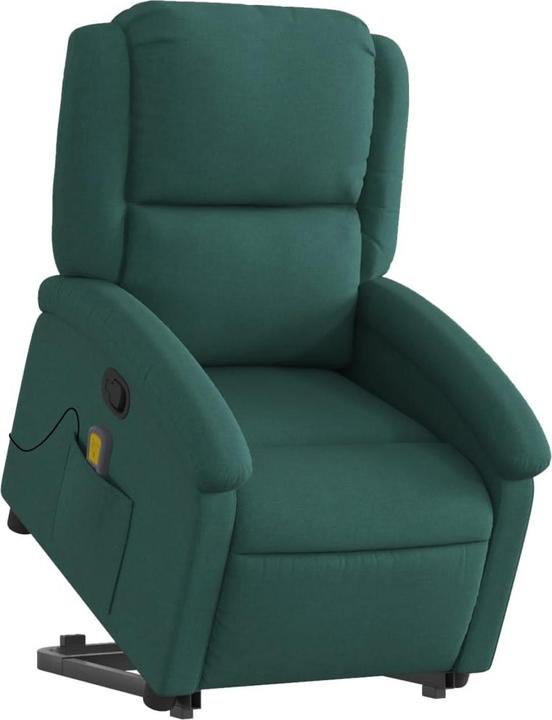 Actual product image VidaXL Massage chair with stand-up aid fabric