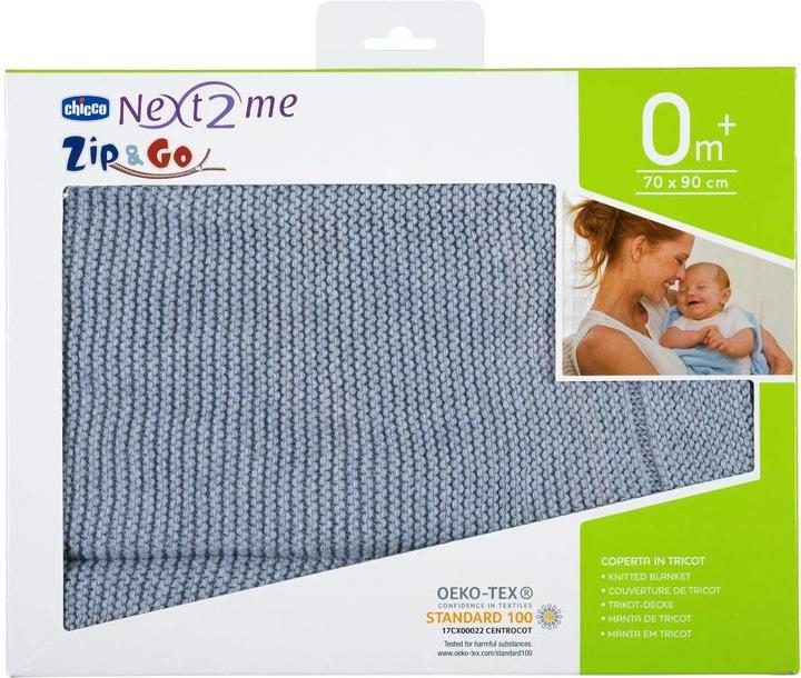 Immagine prodotto Chicco Coperta a maglia (90 x 70 cm)