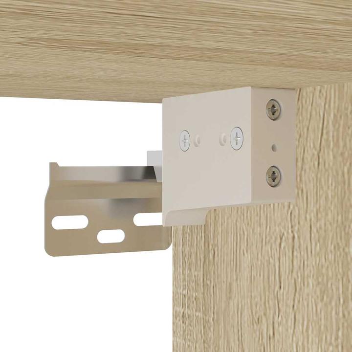 Produktbild VidaXL Bad-Spiegelschrank Sonoma-Eiche 65x20x60 cm Holzwerkstoff (65 x 20 x 60 cm)