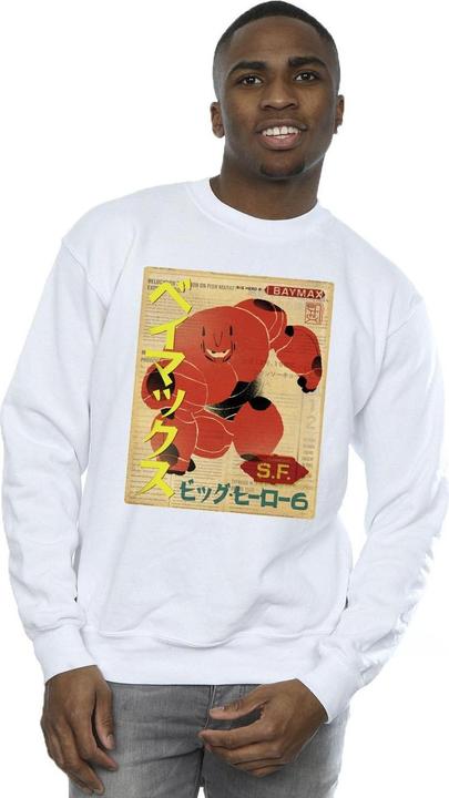 Produktbild Disney Big Hero 6 Baymax Baymax Newspaper Sweatshirt (L)