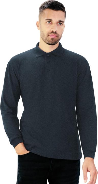 Actual product image Casual Mens Long Sleeve Polo (L)
