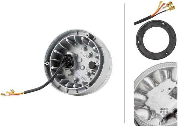 Actual product image Hella LED Rotating Beacon