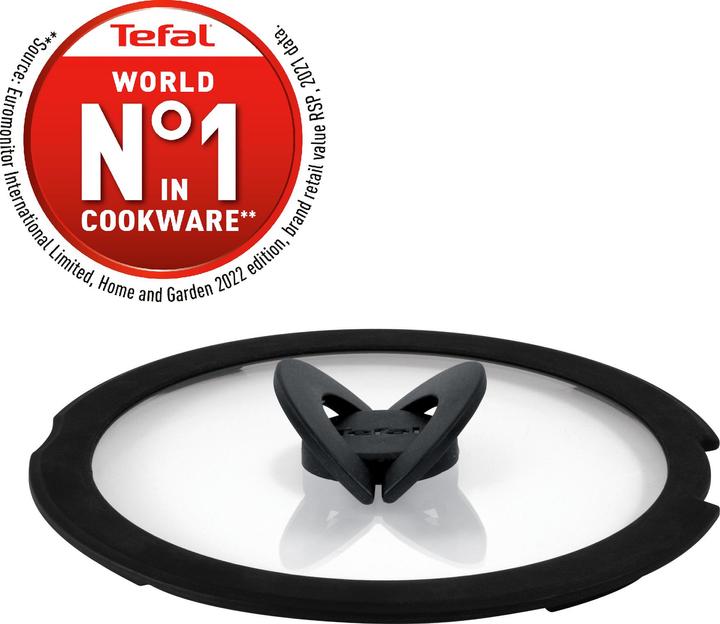 Productafbeelding Tefal Ingenio G6 glazen dekselset 16/18/20cm (20 cm, Plastic, Glas)