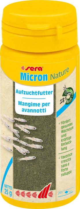 Produktbild Sera Micron für Jungfische 30ml (Zierfische, 30 ml)