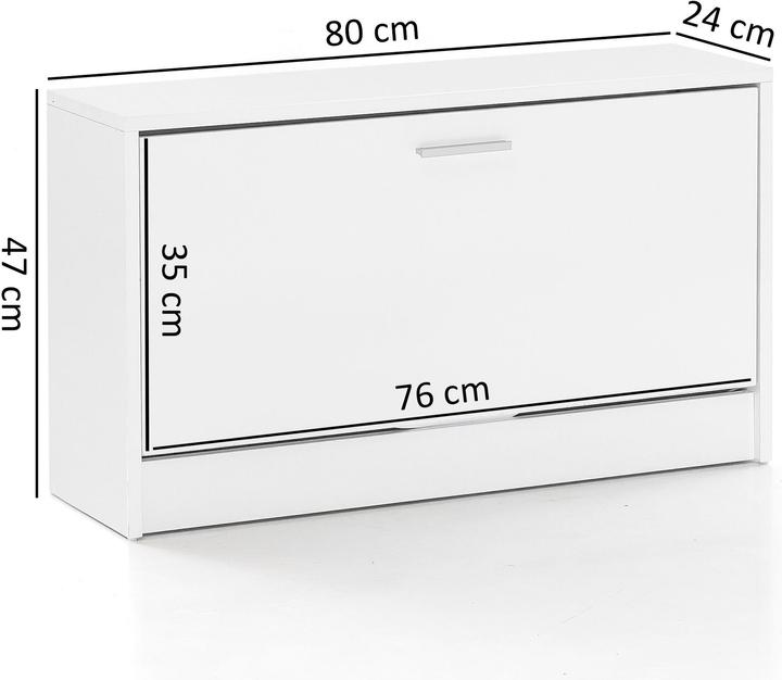 Immagine prodotto Wohnling Kameron (80 x 24 x 47 cm)