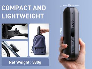 Actual product image Cycplus Air pump A2