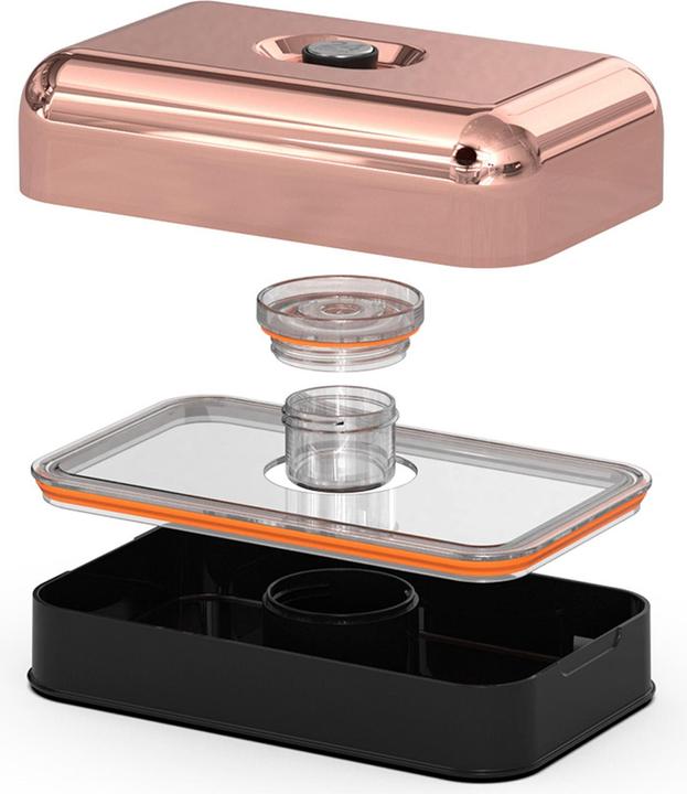 Actual product image 24 Bottles Lunchbox Rose Gold
