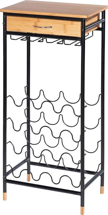 Wenko wine rack (48 x 30 x 95 cm, 16 Fl.)