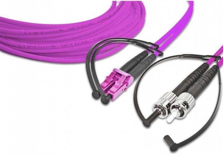 Lightwin Câble patch,multimode LC-ST 2m OM4 (CAT7, 2 m)
