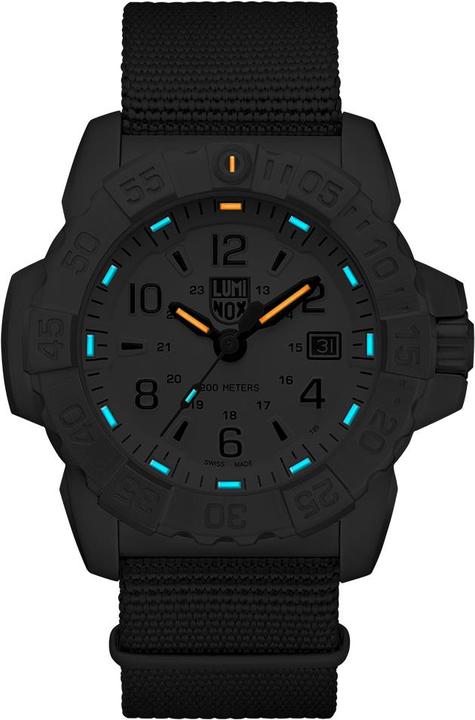Image du produit Luminox Navy Seal Steel 3250 Series (Montre analogique, Montre de plongée, Swiss Made, 45 mm)