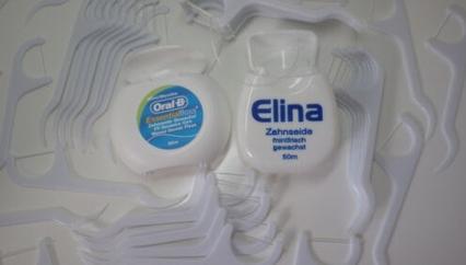 Actual product image Weleda Elina, Mint toothed thread, 50 m (75 m)