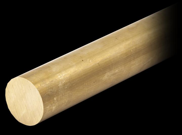 Produktbild Brütsch-Rüegger Metals Rundprofil Messing, 50.00 mm (1 x 1.5 m)