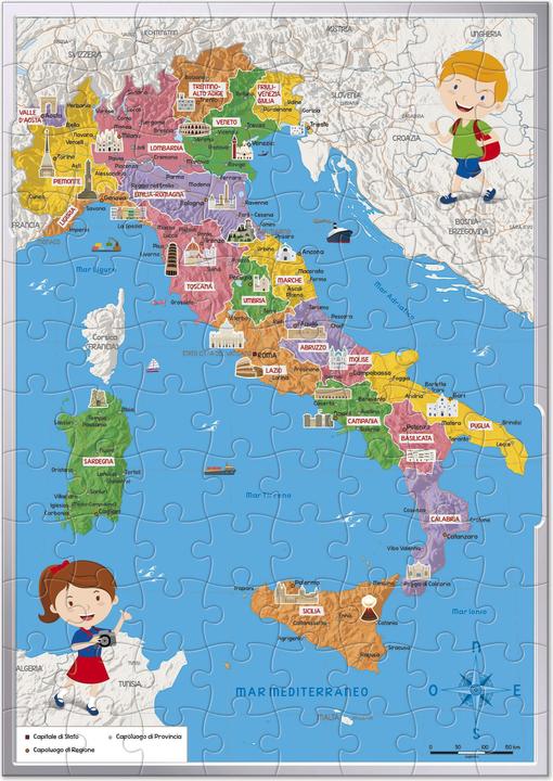 Image du produit Clementoni Sapientino Jeu éducatif Découvrons l'Italie Smart (Italien)