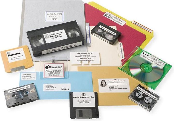 Actual product image Seiko SLP-OPSRL Shipping labels, opaque, 1 roll à 220 labels
