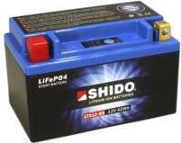 Actual product image Shido Lithium LTX12-BS LION -S- (12 V, 4 Ah)