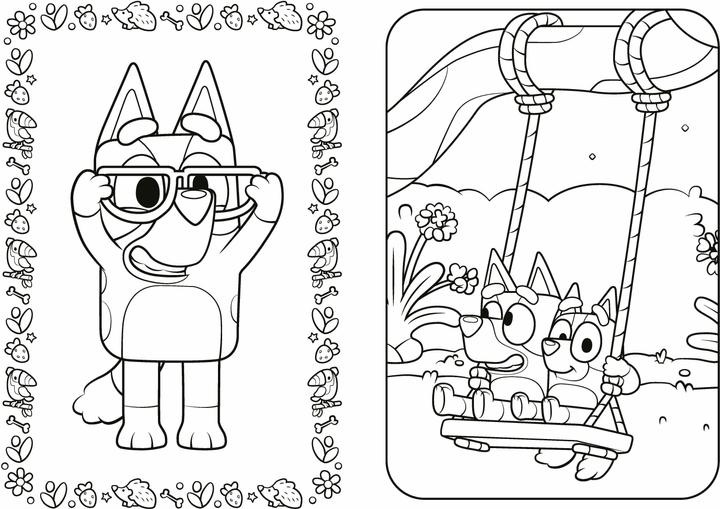 Immagine prodotto BLUEY - Giochi e divertimento - Un libro da colorare